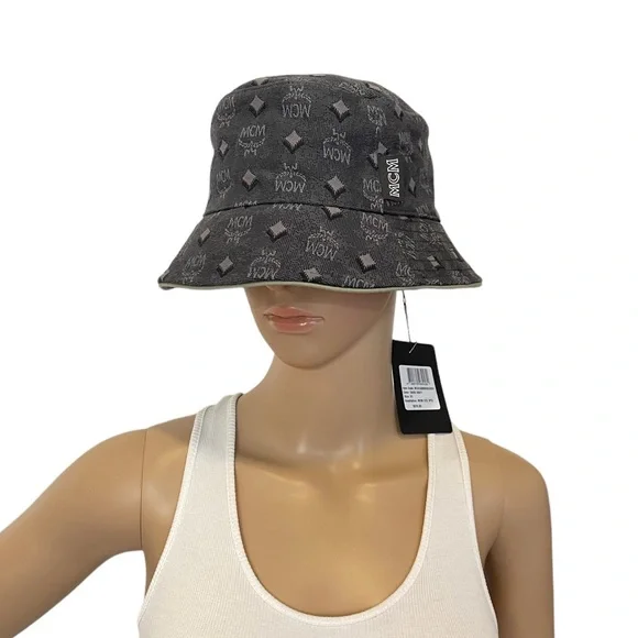 New MCM Logo Bucket Hat - Picture 6 of 13